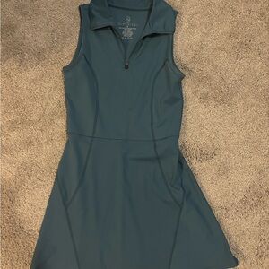 Altar'd State Women's Sleeveless Blue Mini Dress